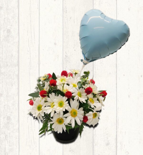 Florero con Globo Celeste