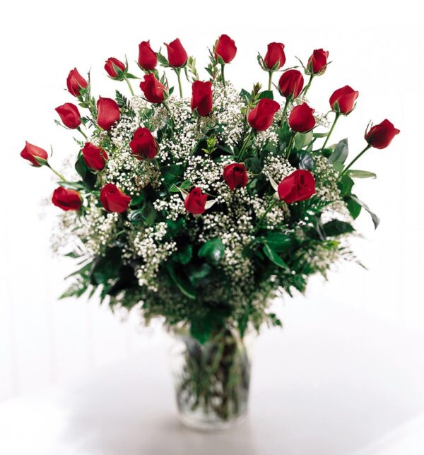 Florero 24 Rosas