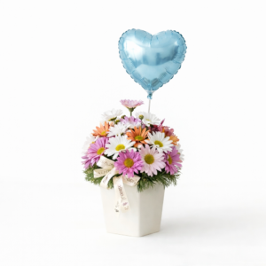 Florero con Globo Celeste
