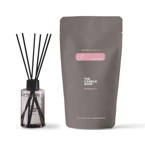 DIFUSOR DE AMBIENTE BASIC LIMA PEONIAS